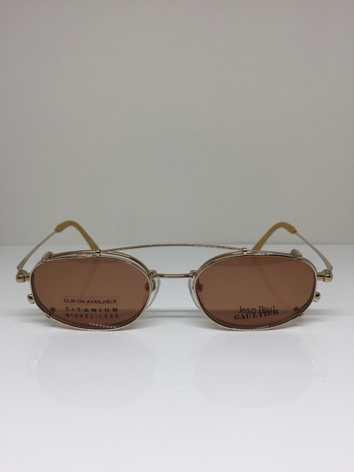 Vintage Jean Paul Gaultier JPG 55-0027 Gold Eyeglasses - Super Vision Optical