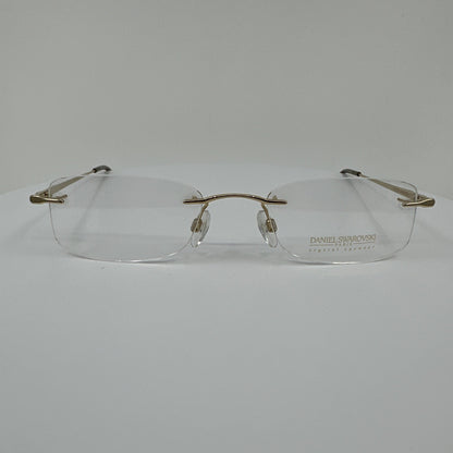 Vintage Daniel Swarovski S 112 Gold Eyeglasses - Super Vision Optical