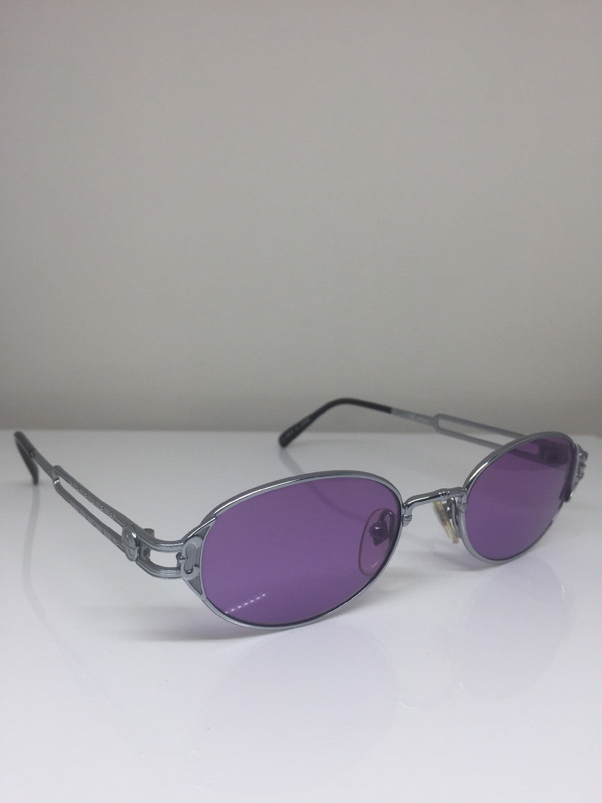 Vintage Jean Paul Gaultier JPG 58-5103 Silver Sunglasses - Super Vision Optical