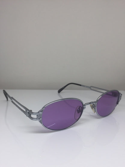 Vintage Jean Paul Gaultier JPG 58-5103 Silver Sunglasses - Super Vision Optical
