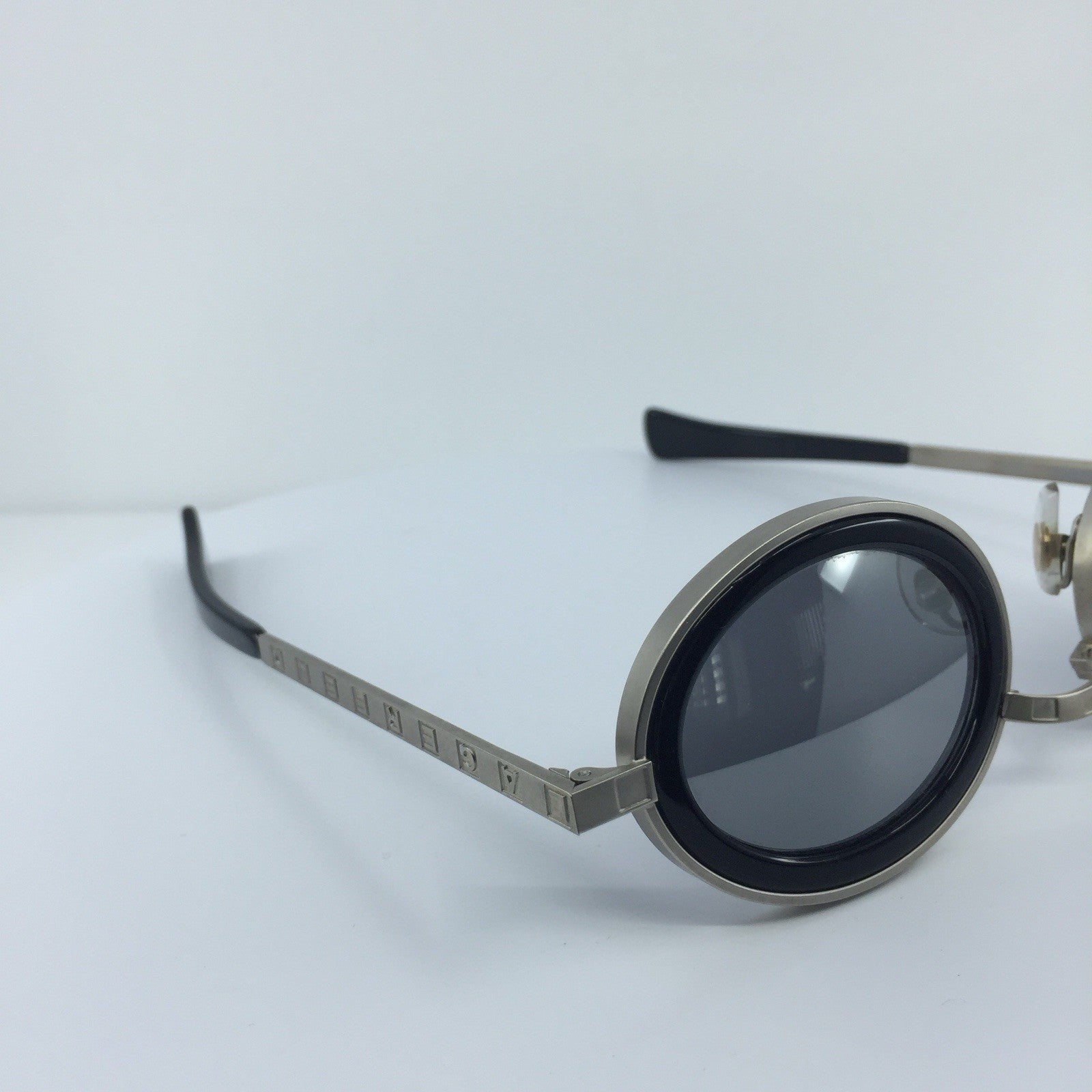 Vintage Karl Lagerfeld 4100 Silver Sunglasses - Super Vision Optical