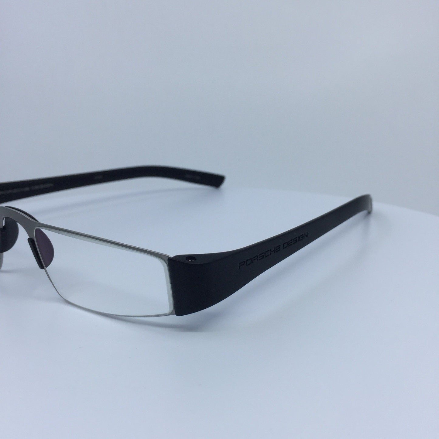 Vintage Porsche Design P8801, P'8801, P8801 Silver Eyeglasses - Super Vision Optical