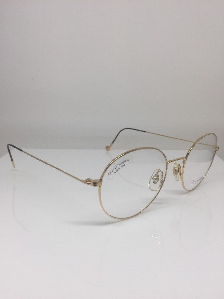 Vintage Calvin Klein CK 114 Gold Sunglasses - Super Vision Optical