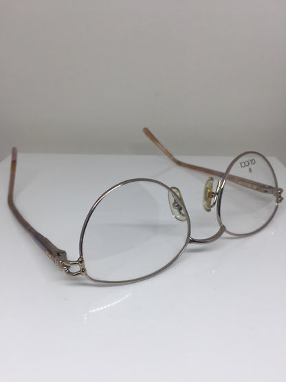 Vintage Gucci GG 2374 Gold Eyeglasses - Super Vision Optical