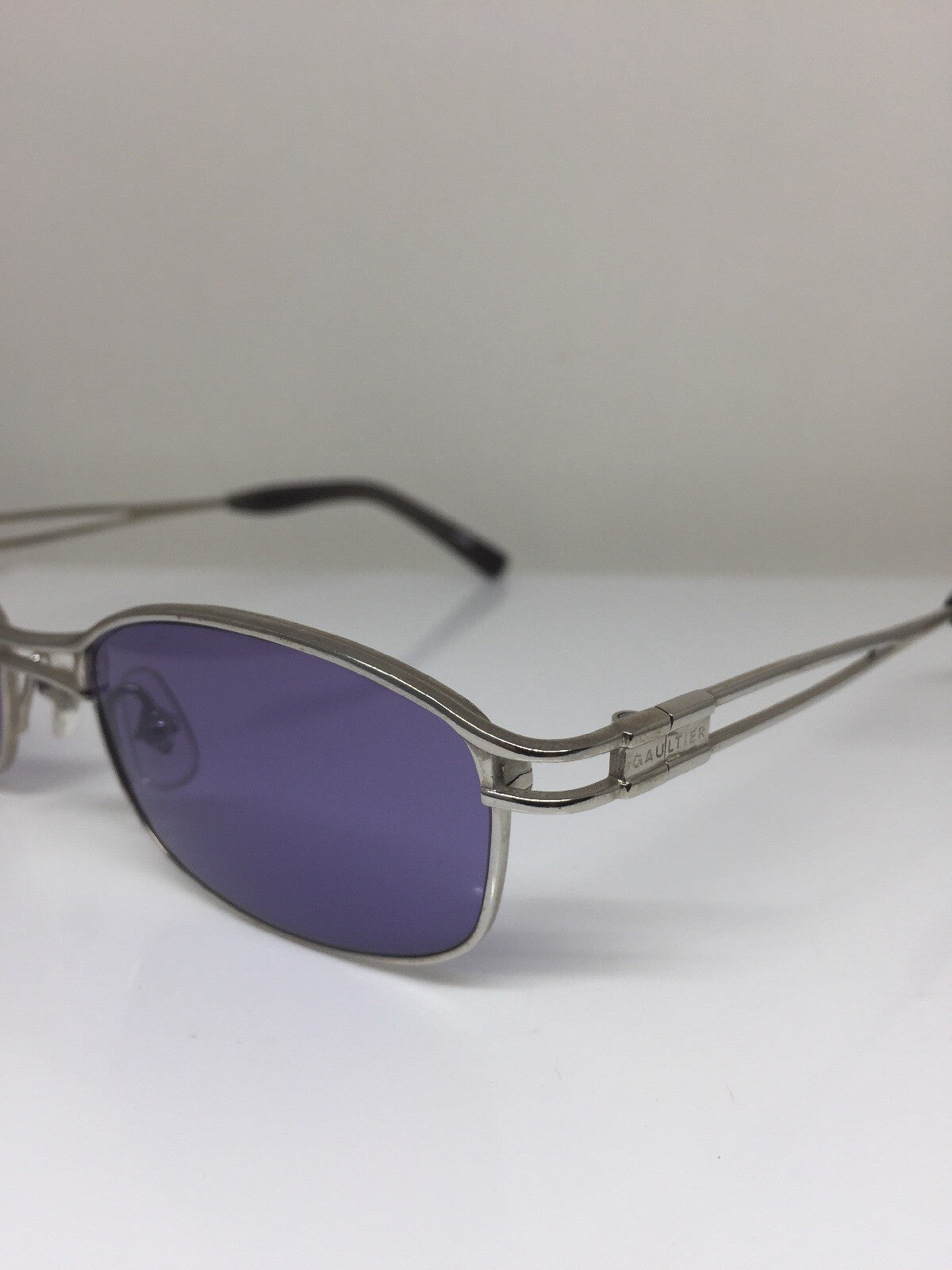 Vintage Jean Paul Gaultier JPG 56-0029 Silver Sunglasses - Super Vision Optical