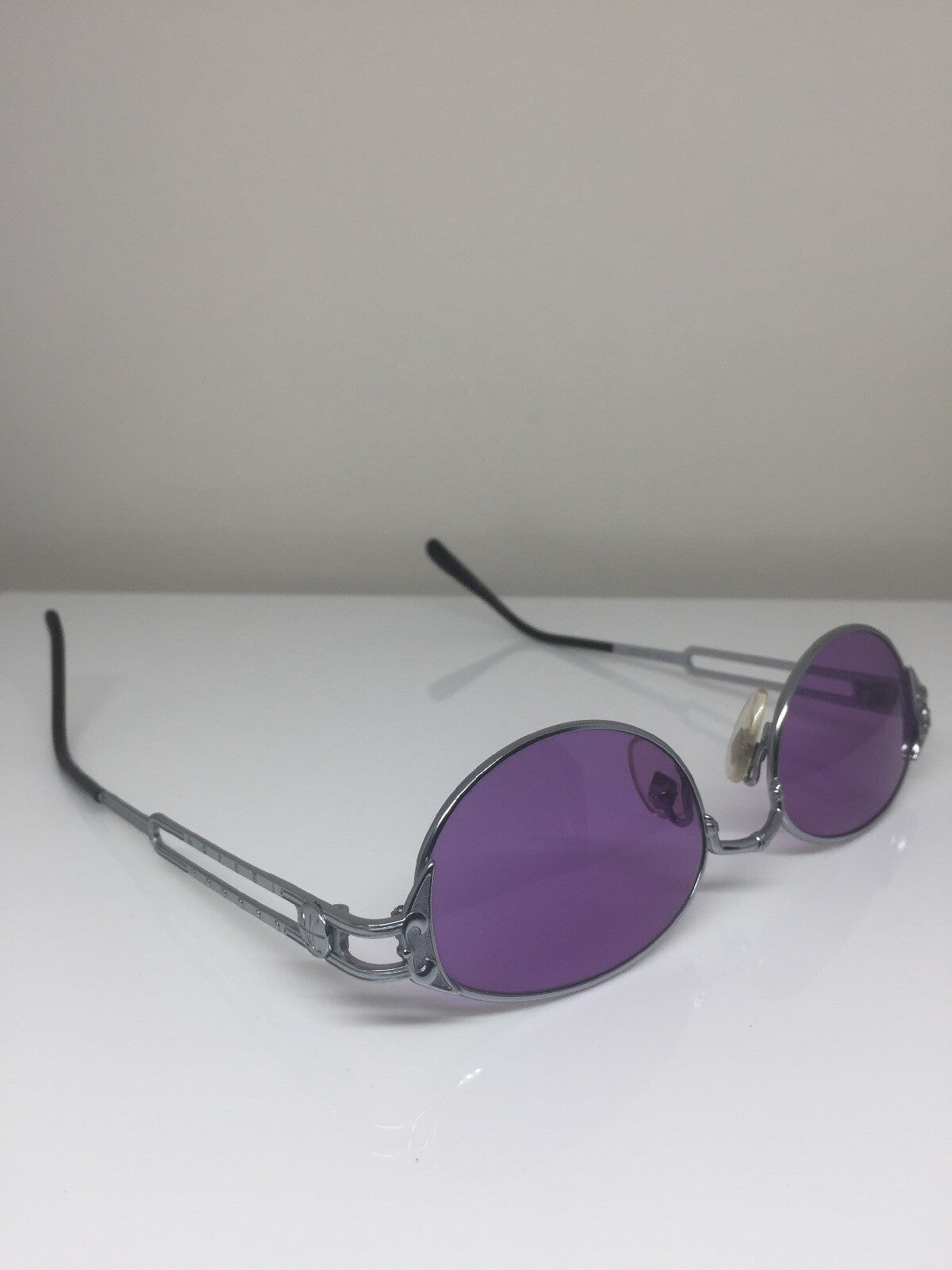 Vintage Jean Paul Gaultier JPG 58-5103 Silver Sunglasses - Super Vision Optical
