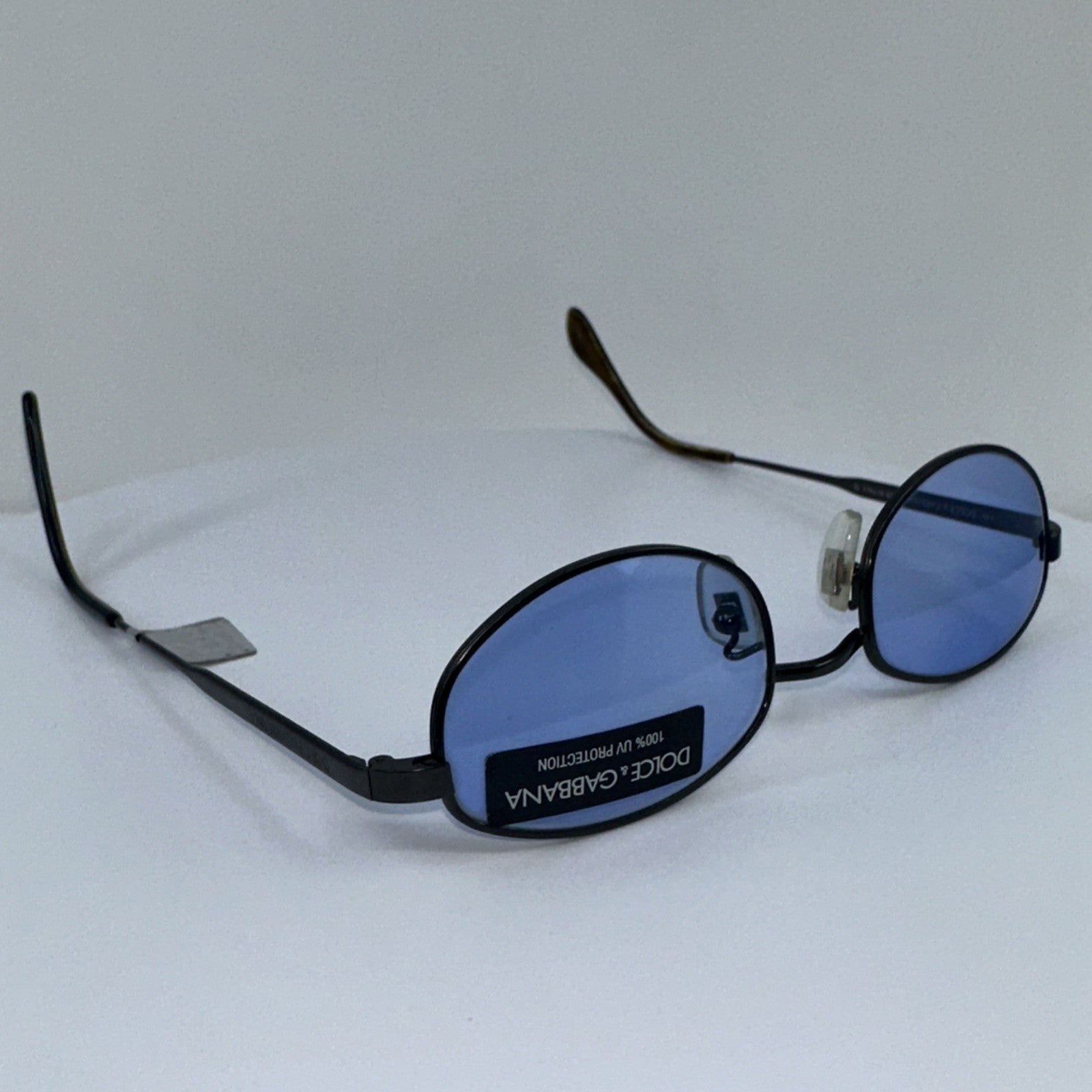 Vintage Dolce & Gabbana DG 107 Gunmetal Sunglasses - Super Vision Optical