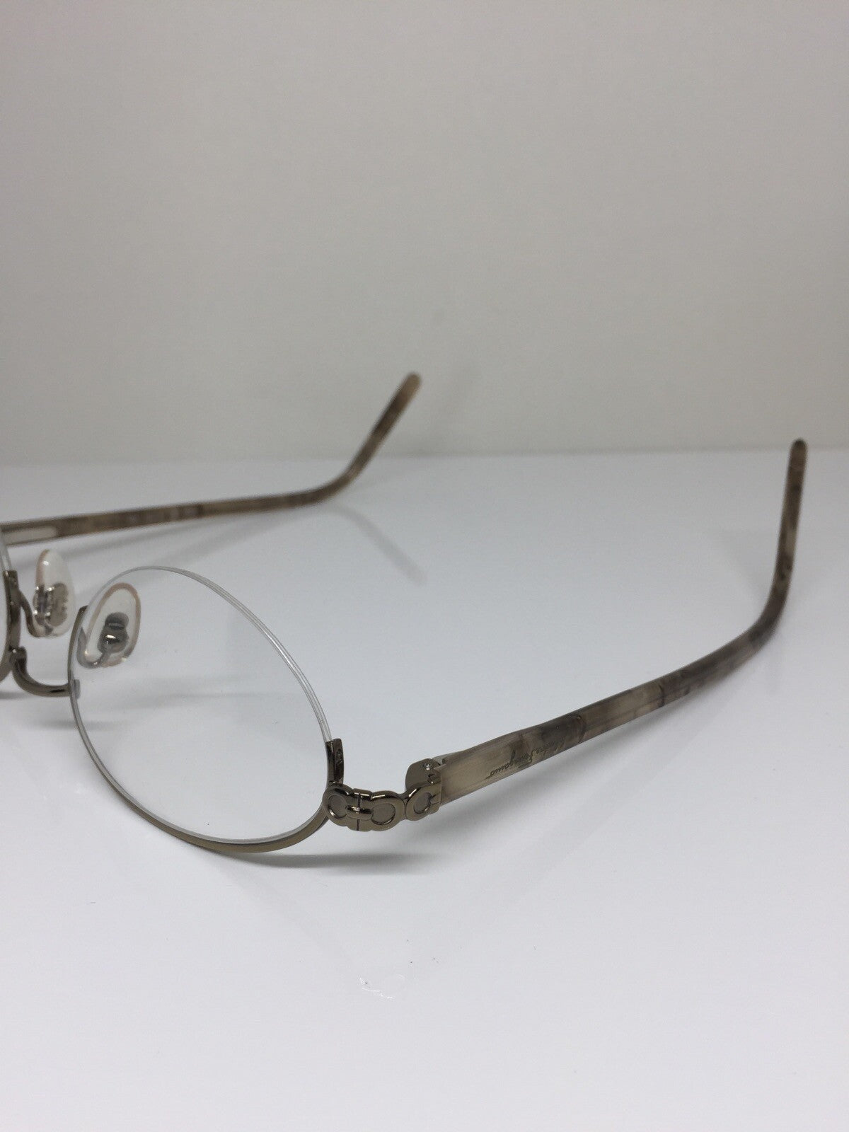 Vintage Salvatore Ferragamo SF 1539 Brown Eyeglasses - Super Vision Optical