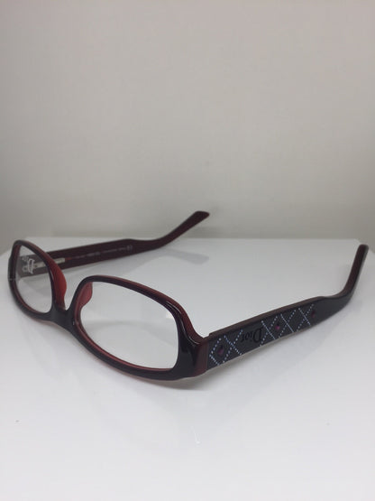Vintage Christian Dior CD 3084 Red Eyeglasses - Super Vision Optical