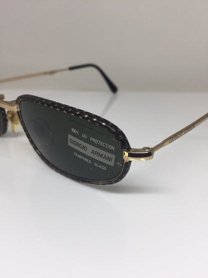 Vintage Giorgio Armani GA 624 Gold Sunglasses - Super Vision Optical
