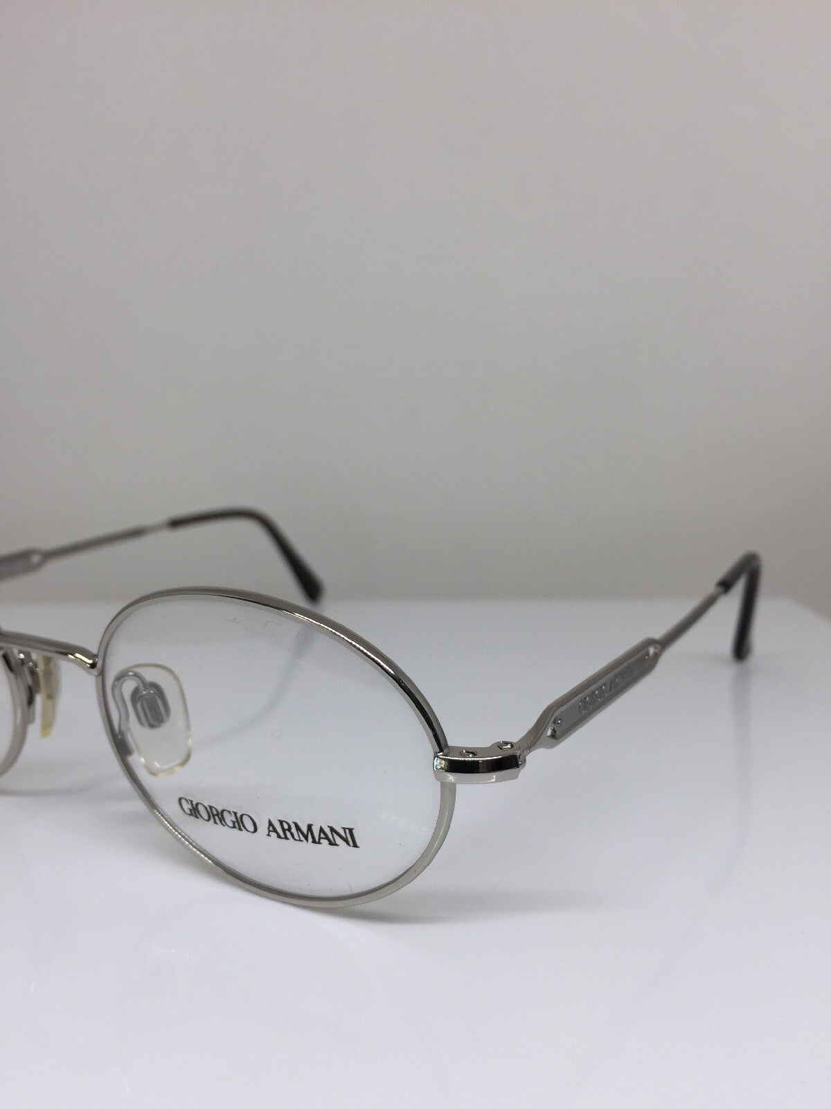 Vintage Giorgio Armani GA 241 Silver Eyeglasses - Super Vision Optical