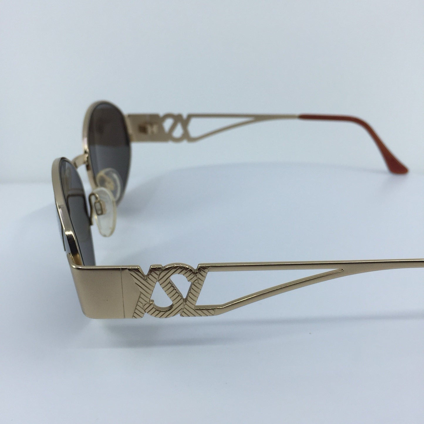 Vintage Saint Laurent YSL 6039 Gold Sunglasses - Super Vision Optical