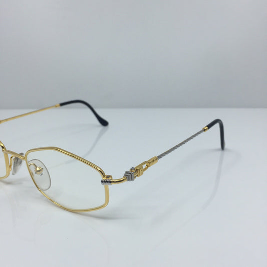 Vintage Fred Lunettes BELLE ILE Gold Eyeglasses - Super Vision Optical