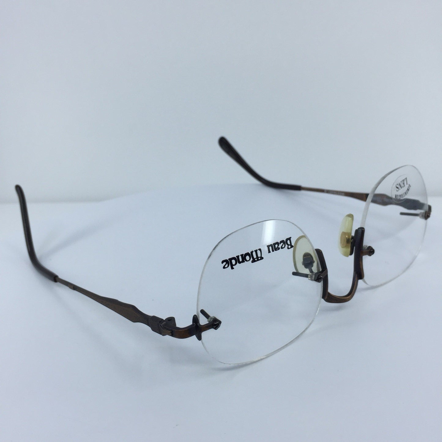Vintage Beau Monde Collection Westbury Brown Eyeglasses - Super Vision Optical
