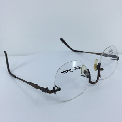 Vintage Beau Monde Collection Westbury Brown Eyeglasses - Super Vision Optical