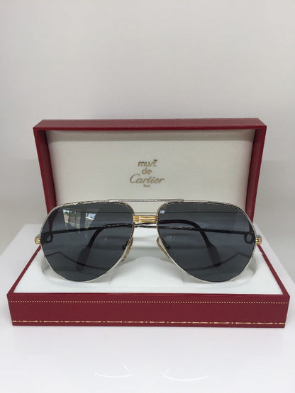 Vintage Cartier T8100067 Gold Sunglasses - Super Vision Optical