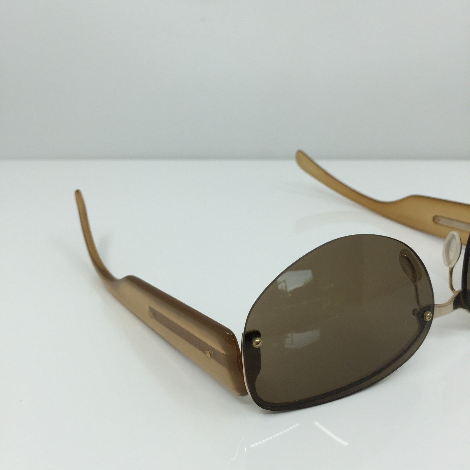 Vintage Prada SPR 59B Gold Sunglasses - Super Vision Optical