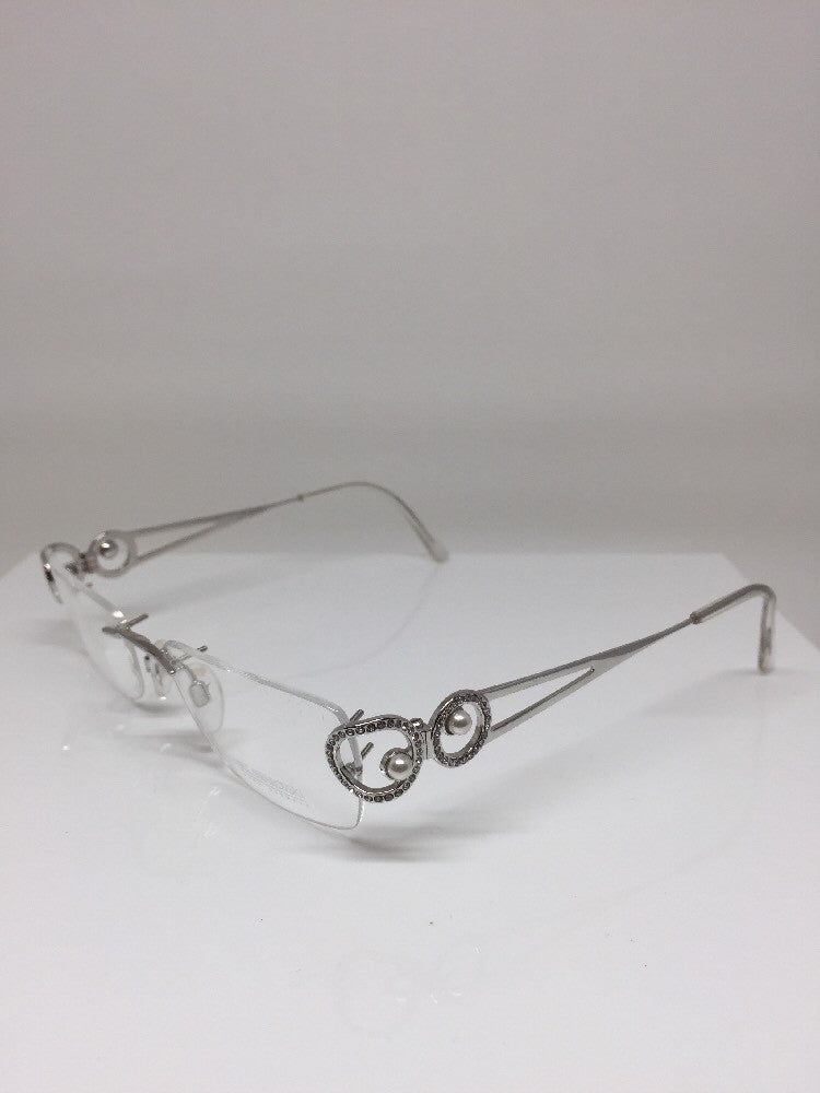 Vintage Daniel Swarovski S 220 6051 Gold Eyeglasses - Super Vision Optical