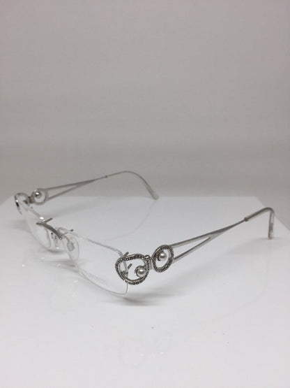 Vintage Daniel Swarovski S 220 6051 Gold Eyeglasses - Super Vision Optical
