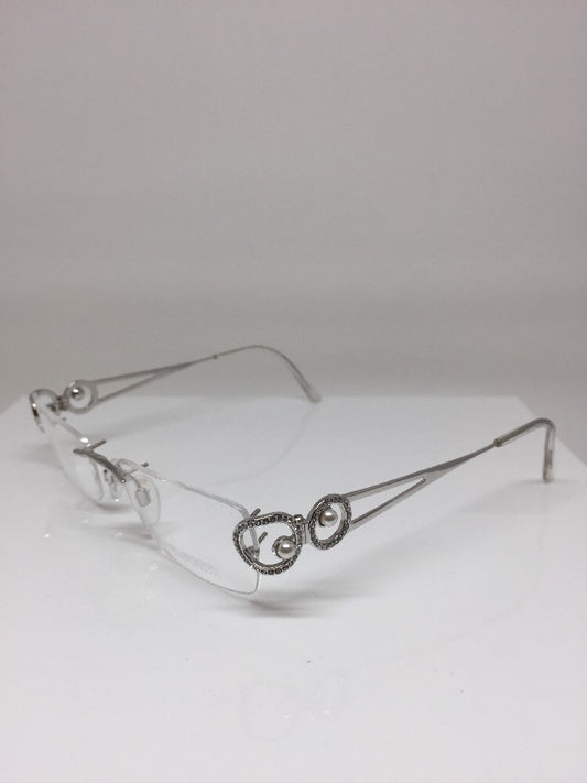 Vintage Daniel Swarovski S 220 6051 Gold Eyeglasses - Super Vision Optical