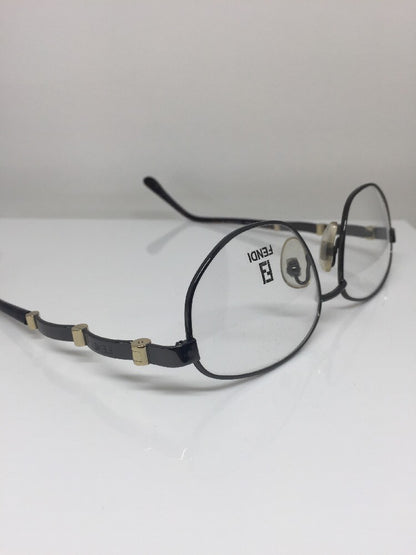 Vintage Fendi VL 7162 Gunmetal Sunglasses - Super Vision Optical
