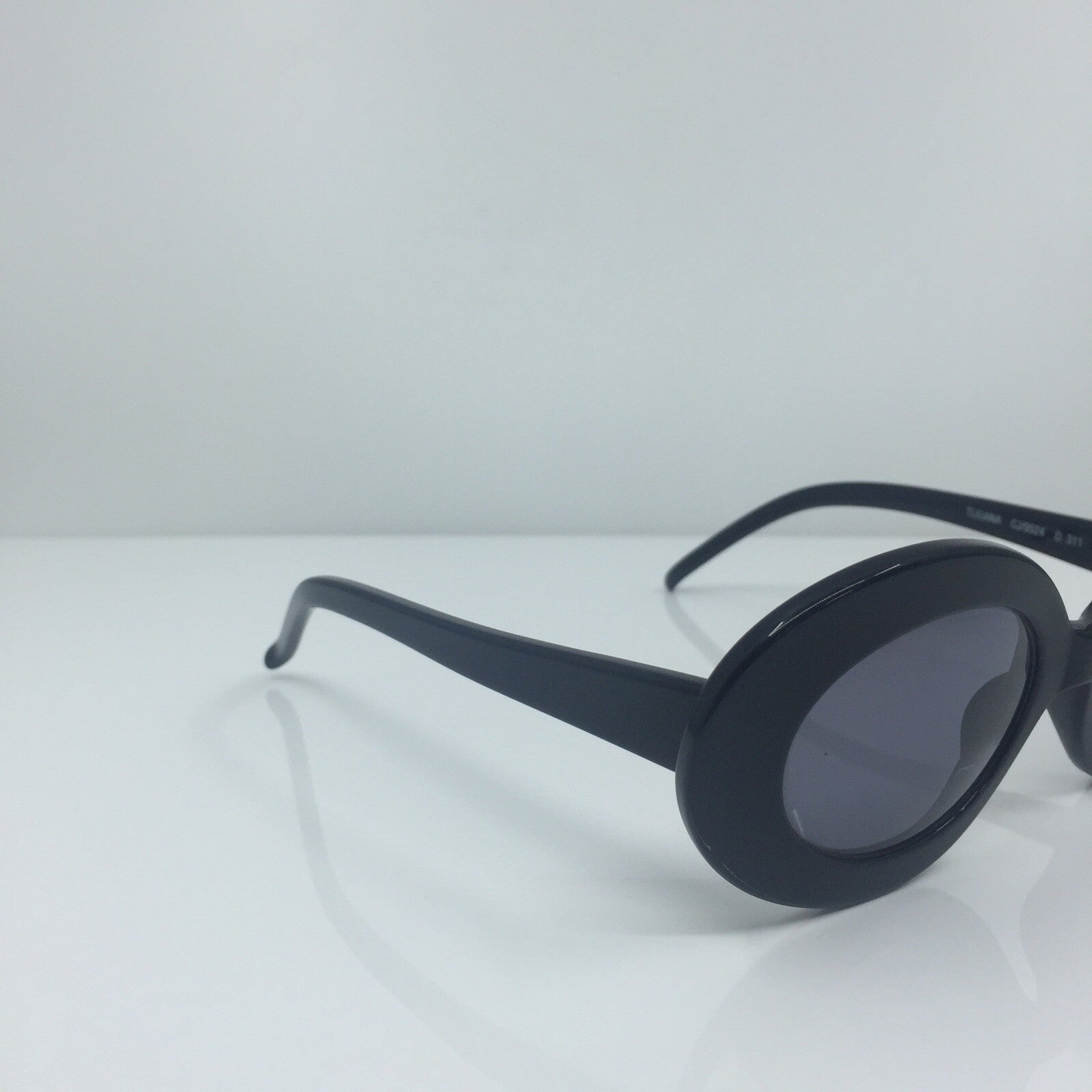 Vintage Charles Jourdan Charles Jourdan CJ 9524 Tijuana Black Sunglasses - Super Vision Optical