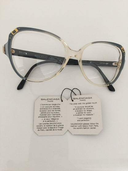 Vintage Balenciaga 2719 GP Clear Eyeglasses - Super Vision Optical