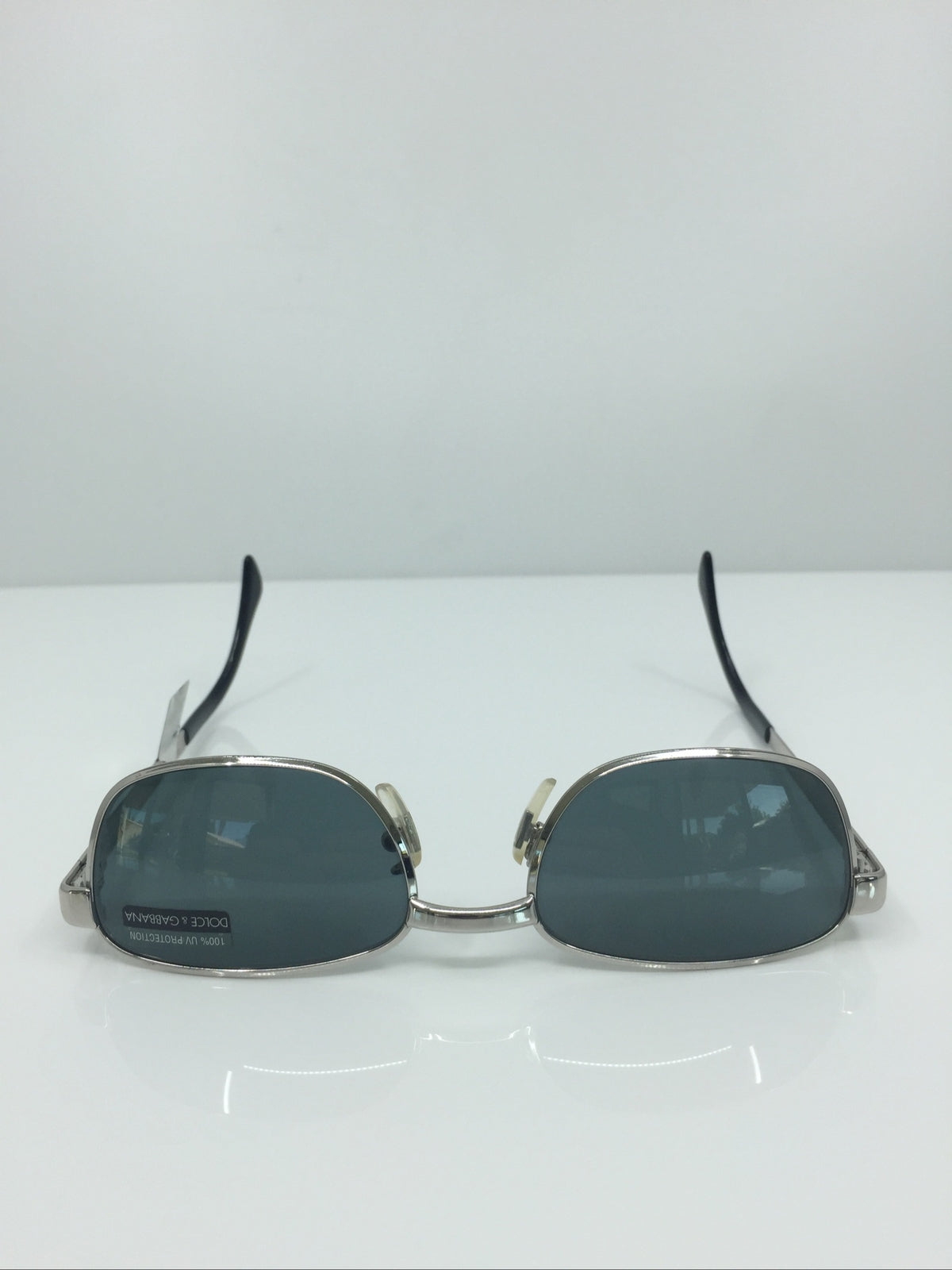 Vintage Dolce&Gabbana DG 334/S Silver Sunglasses - Super Vision Optical