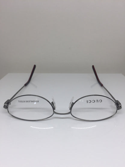 Vintage Gucci GG 2717 Silver Eyeglasses - Super Vision Optical