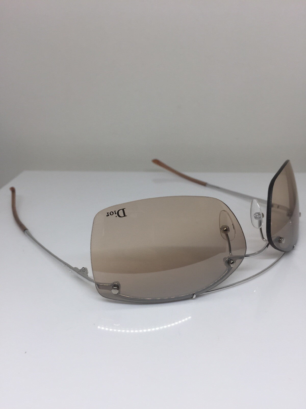 Vintage Dior CD Dior Baba Silver Sunglasses - Super Vision Optical