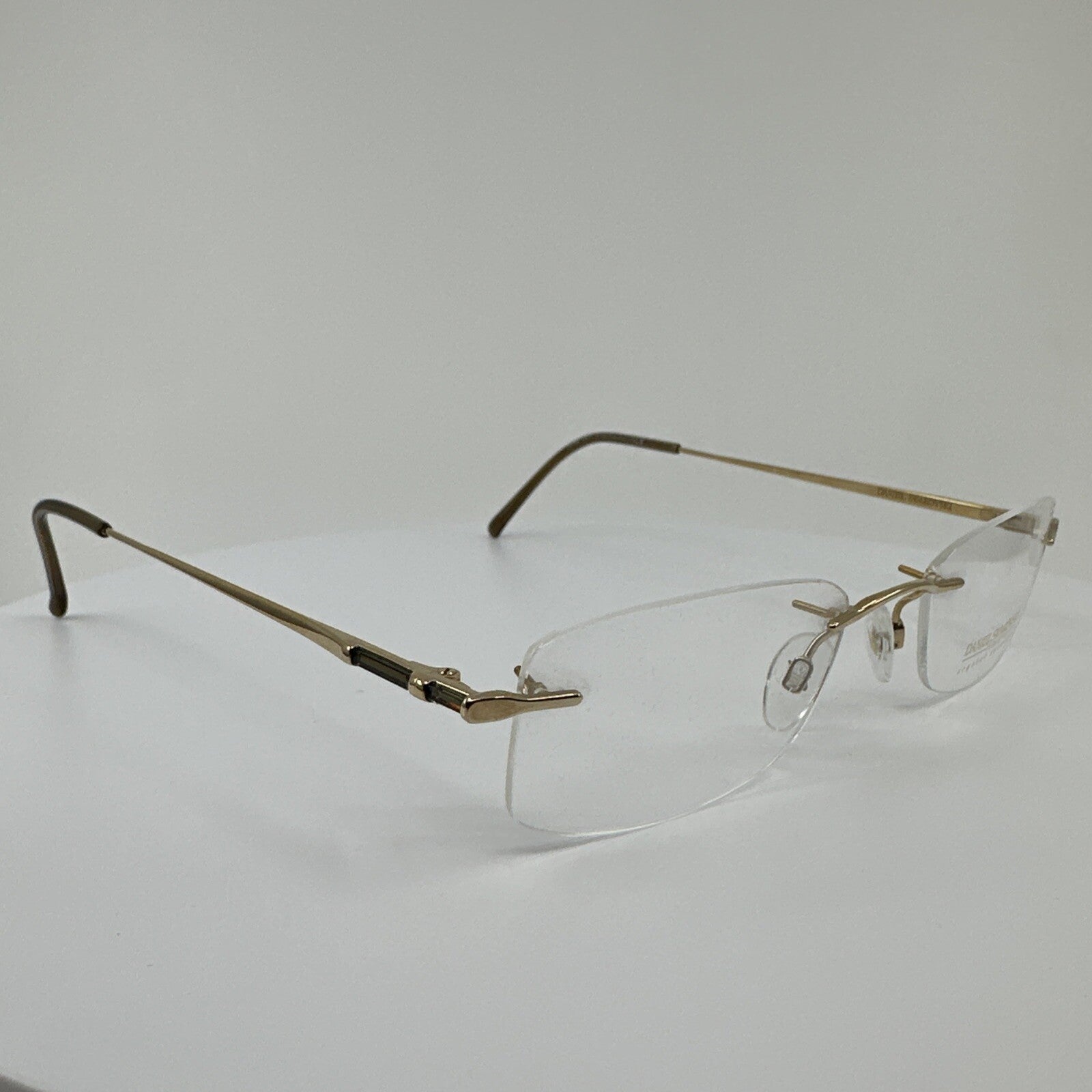 Vintage Daniel Swarovski S 112 Gold Eyeglasses - Super Vision Optical
