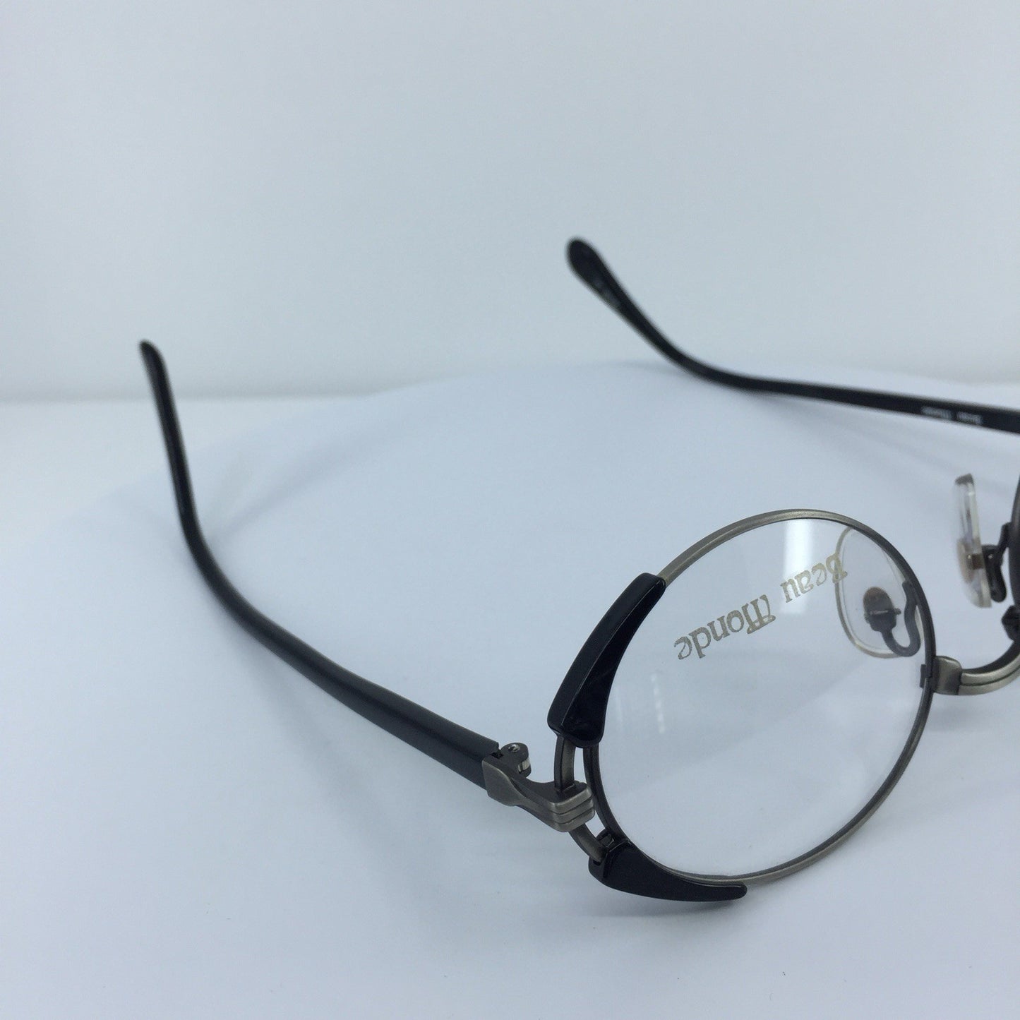 Vintage Beau Monde Collection Norwich Gunmetal Eyeglasses - Super Vision Optical