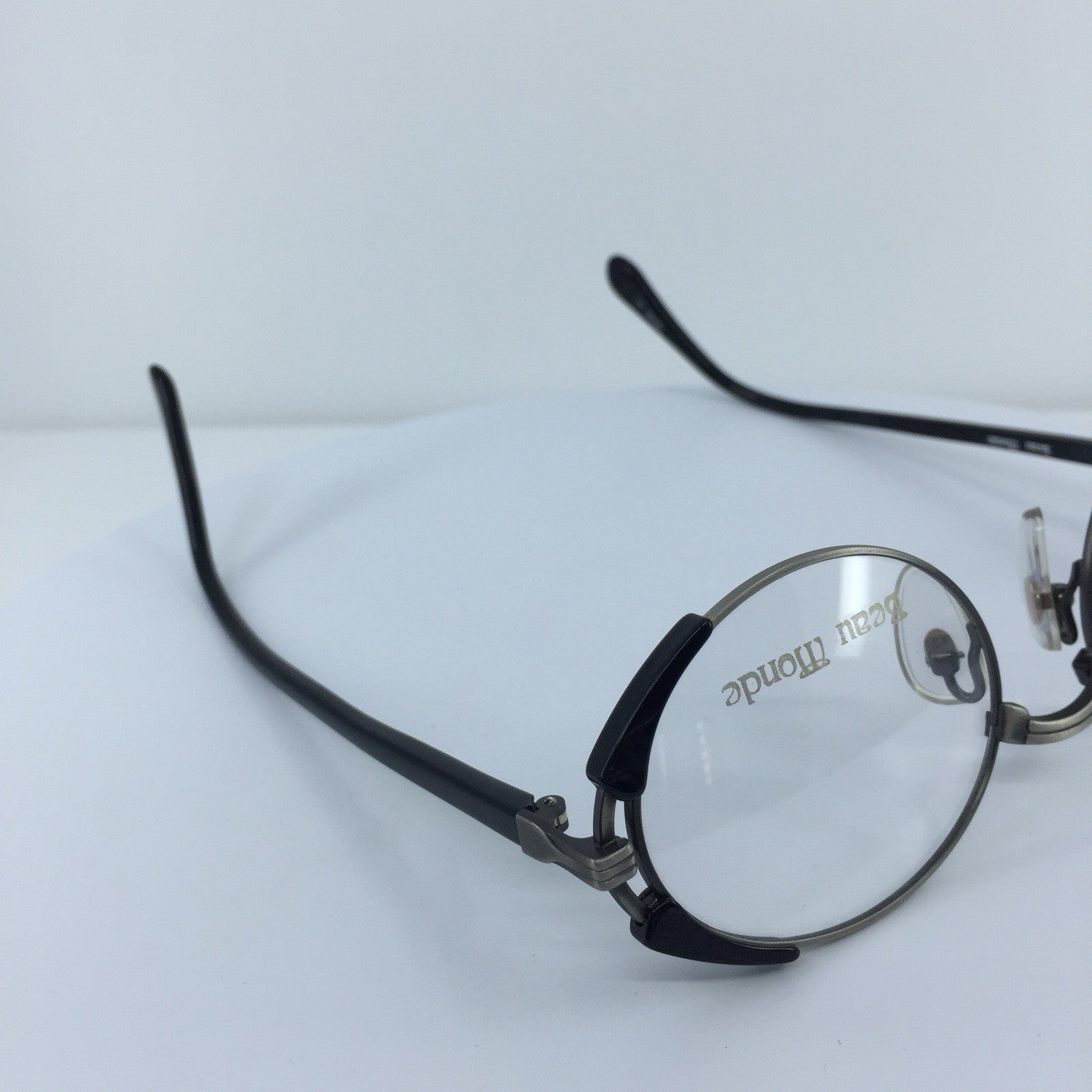 Vintage Beau Monde Collection Norwich Gunmetal Eyeglasses - Super Vision Optical