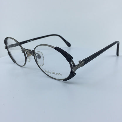 Vintage Beau Monde Collection Norwich Gunmetal Eyeglasses - Super Vision Optical