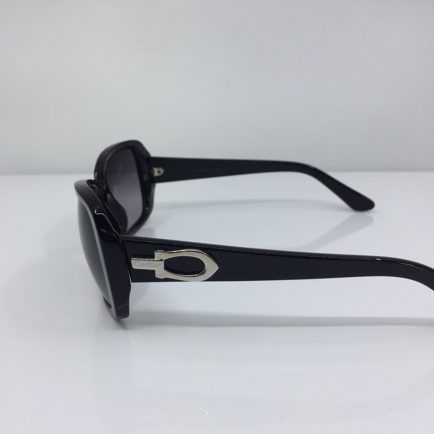 Vintage Cartier T8200608 Black Sunglasses - Super Vision Optical