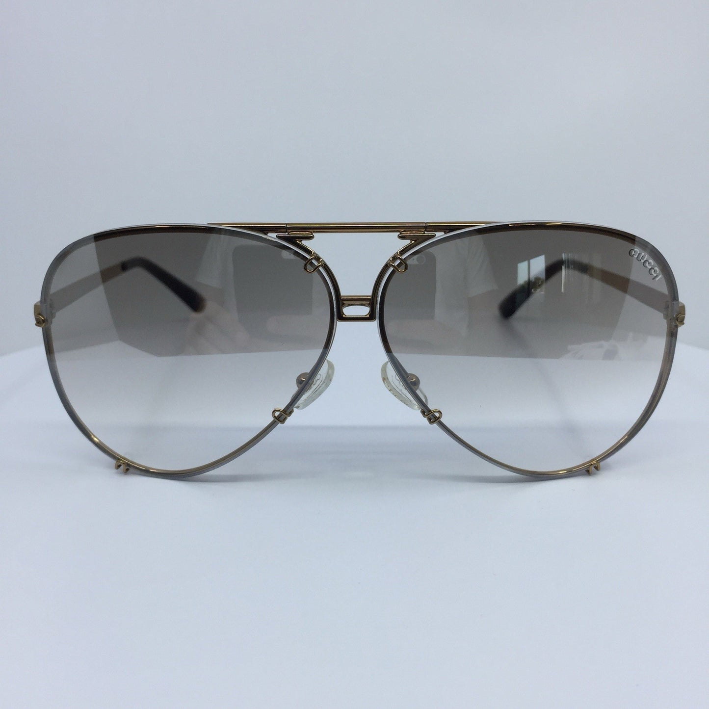Vintage Gucci GG 1687/S Gold Sunglasses - Super Vision Optical