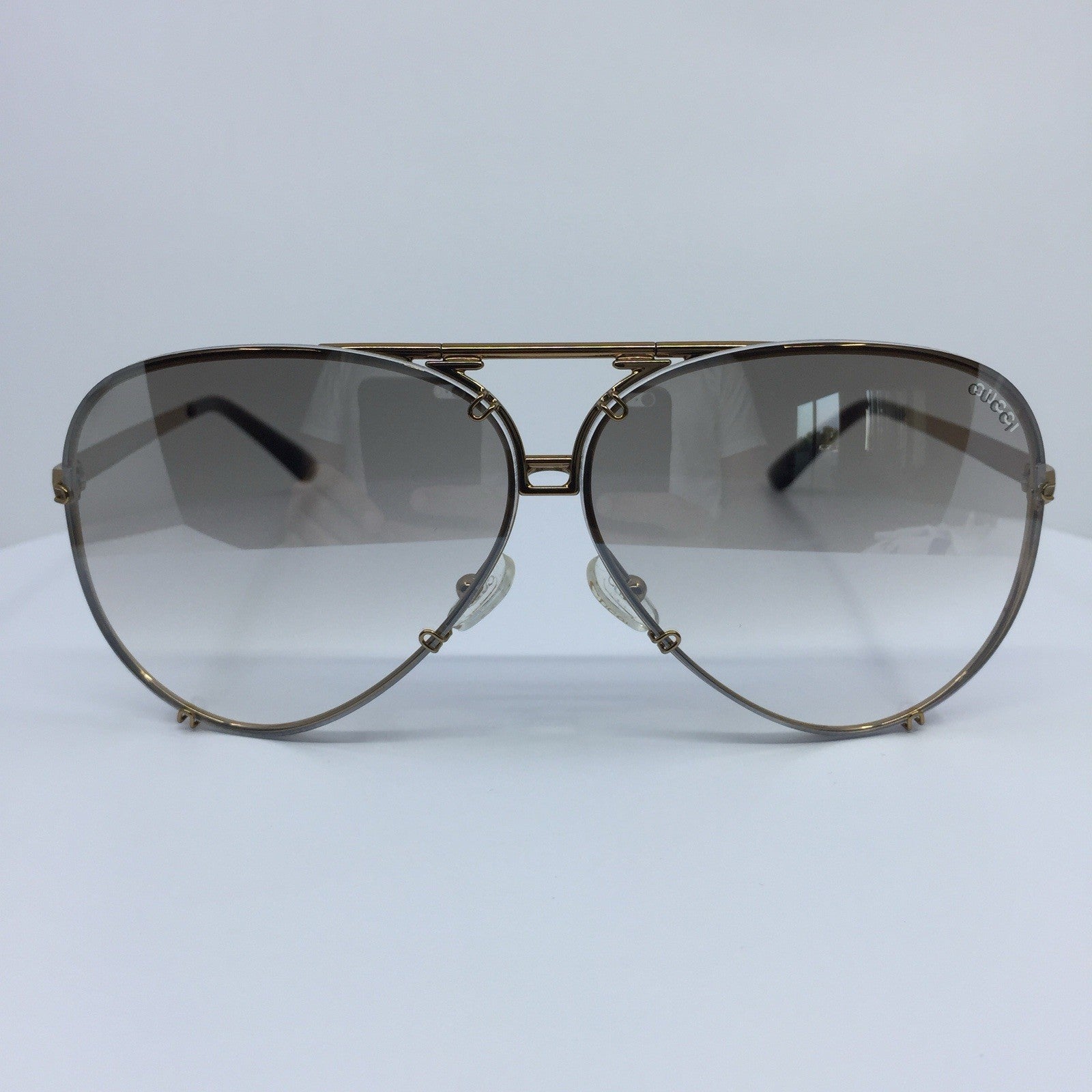 Vintage Gucci GG 1687/S Gold Sunglasses - Super Vision Optical