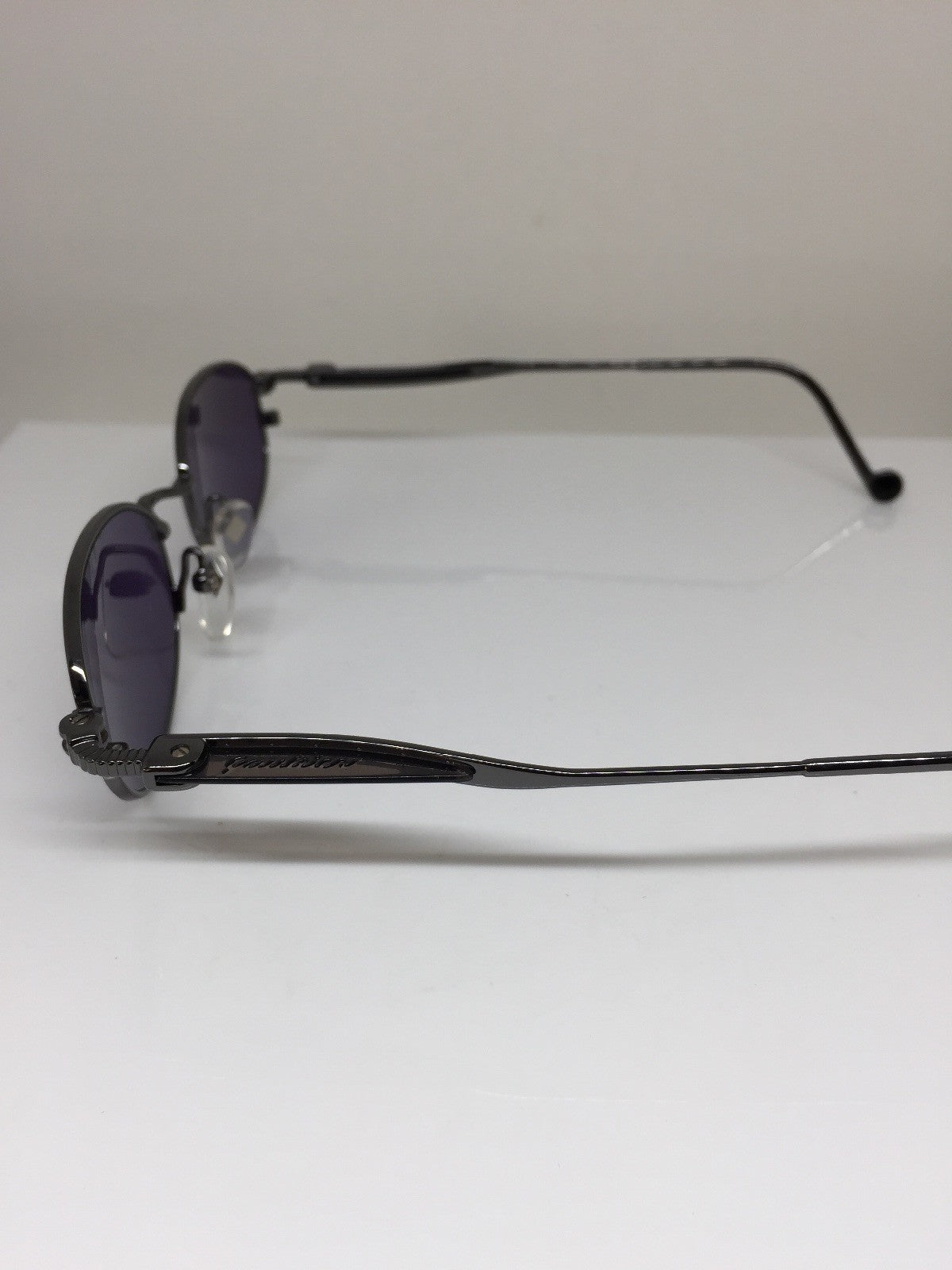 Vintage Jean Paul Gaultier JPG 56-8103 Gunmetal Sunglasses - Super Vision Optical