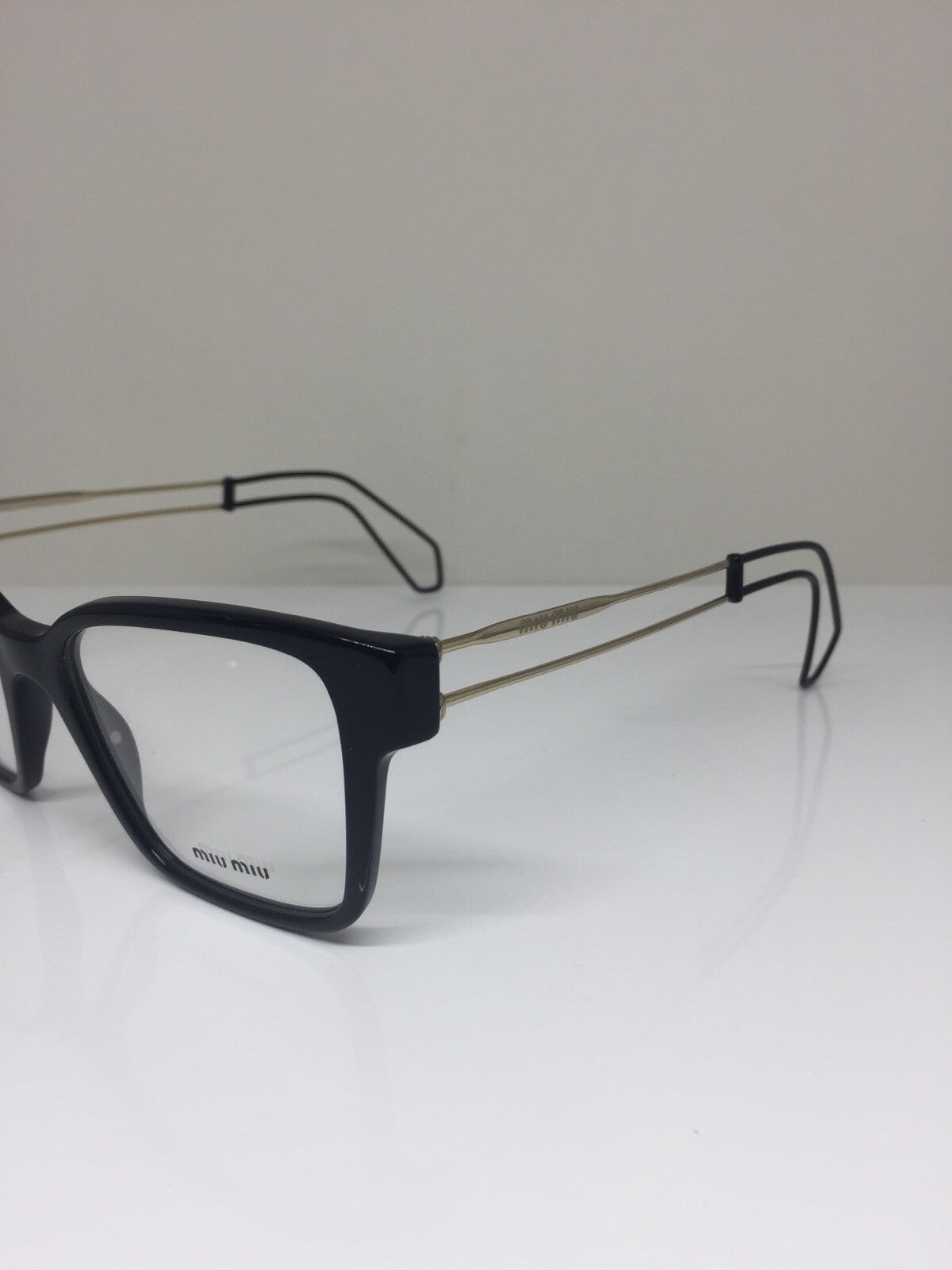 Vintage Miu Miu VMU 02P Gold Eyeglasses - Super Vision Optical