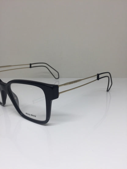Vintage Miu Miu VMU 02P Gold Eyeglasses - Super Vision Optical