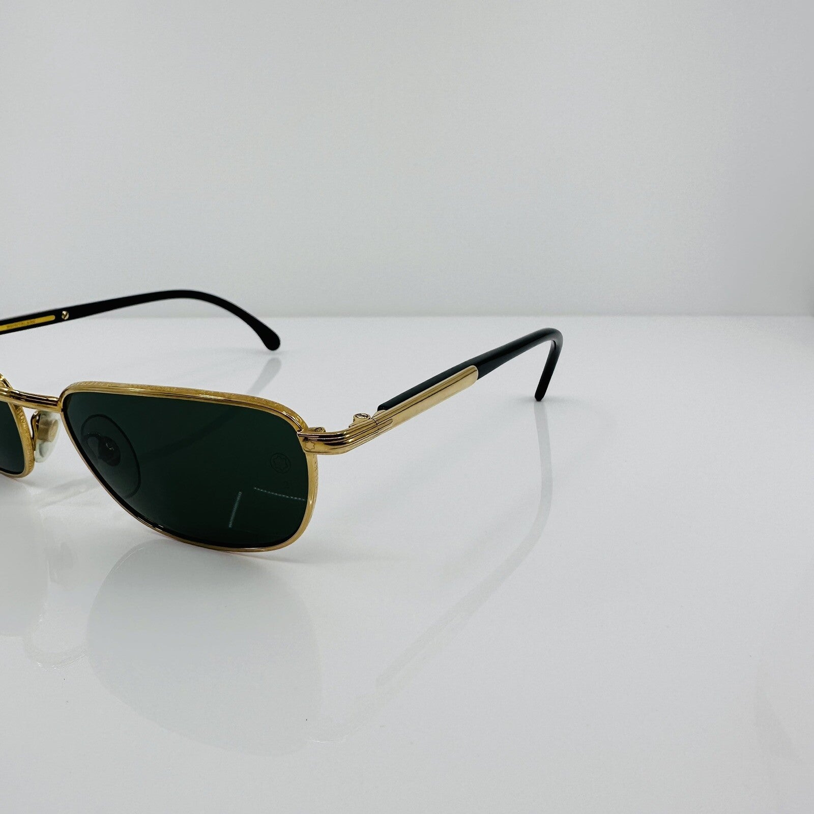 Vintage Mont Blanc 051452 Black Sunglasses - Super Vision Optical