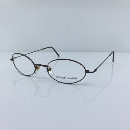 Vintage Giorgio Armani GA 1020 Brown Eyeglasses - Super Vision Optical