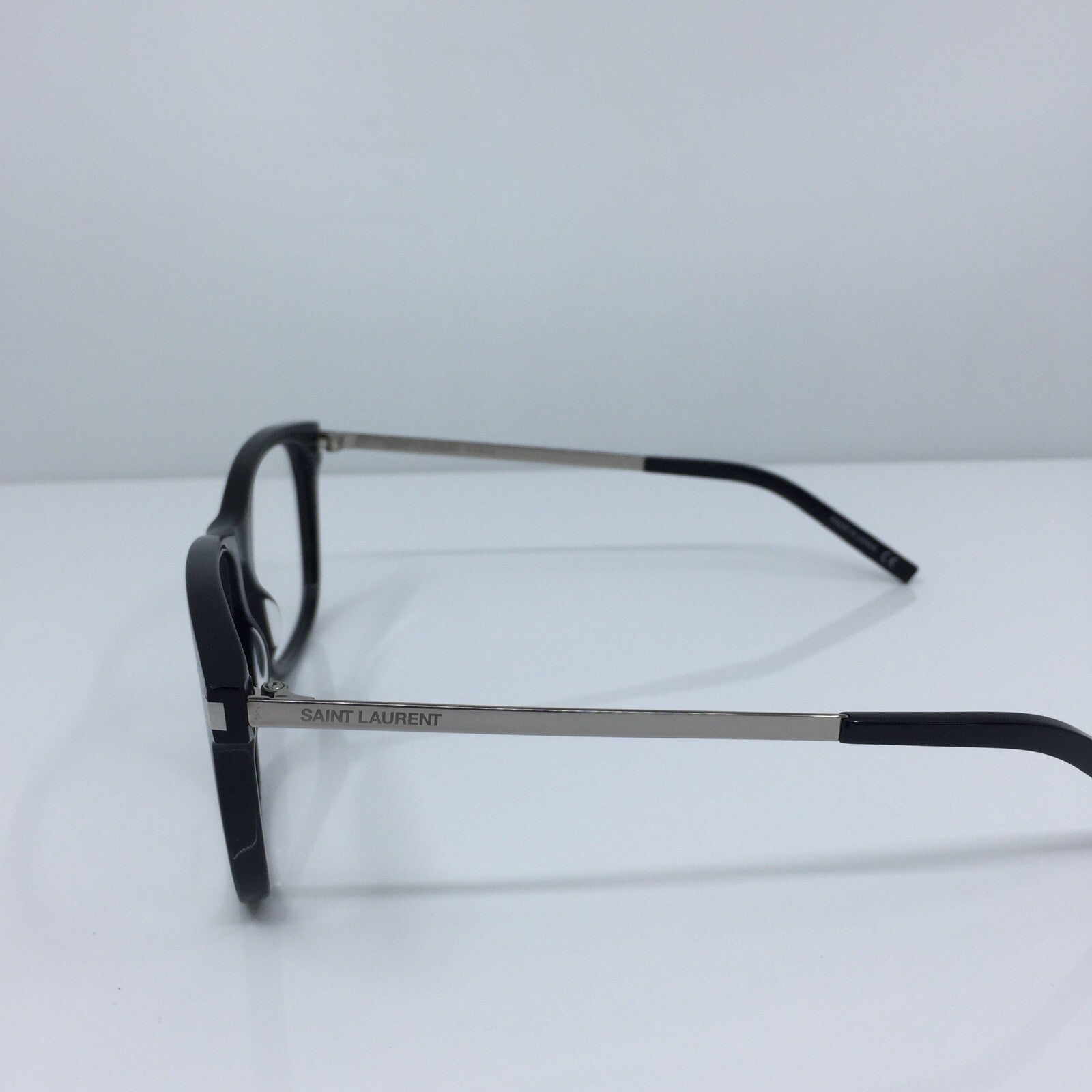 Vintage Saint Laurent SL 26 Silver Eyeglasses - Super Vision Optical