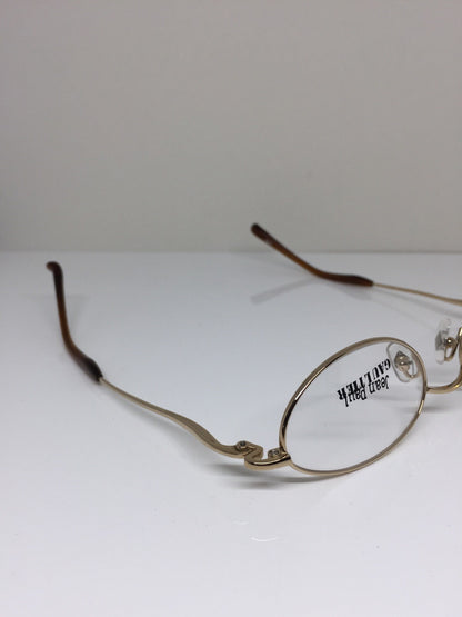 Vintage Jean Paul Gaultier JPG 55-0034 Gold Eyeglasses - Super Vision Optical