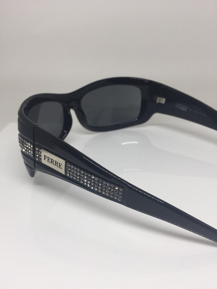 Vintage Gianfranco Ferre GFF 73301 Black Sunglasses - Super Vision Optical