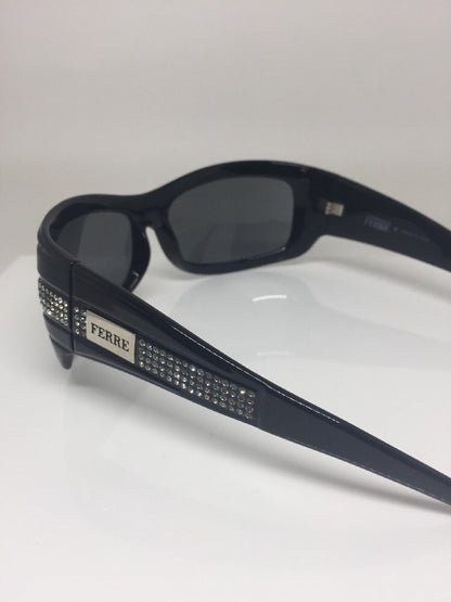 Vintage Gianfranco Ferre GFF 73301 Black Sunglasses - Super Vision Optical