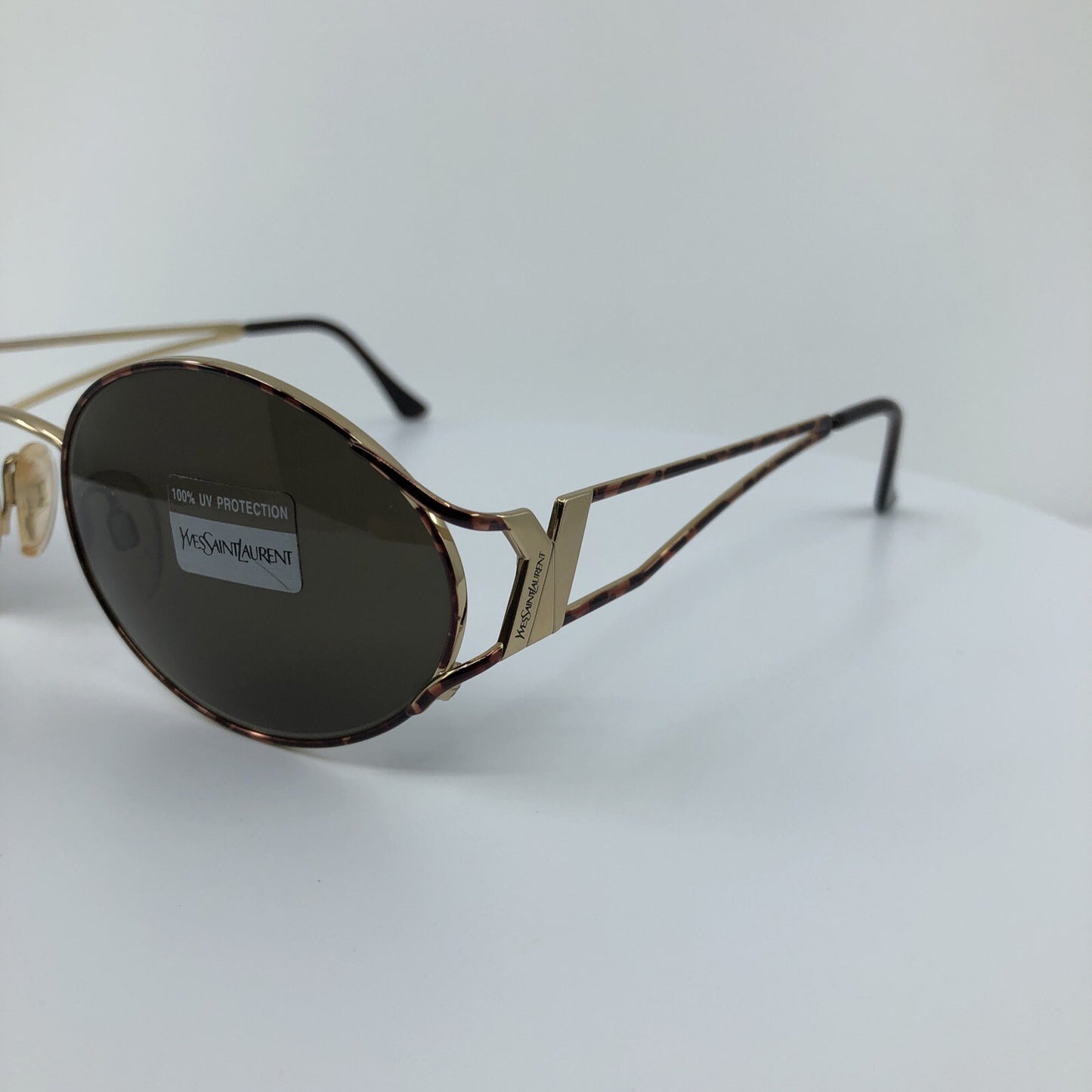 Vintage Saint Laurent YSL 6033 Tortoise Sunglasses - Super Vision Optical