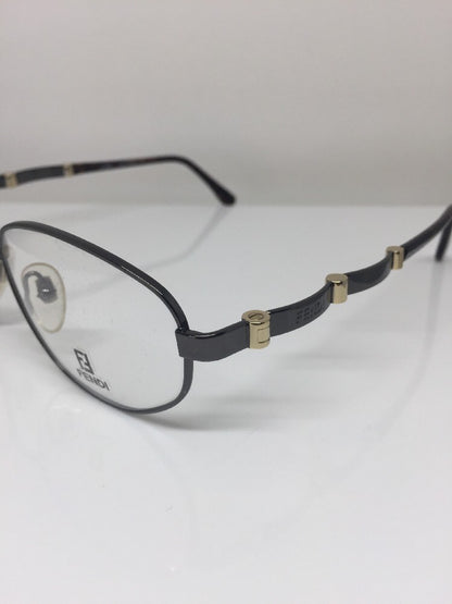 Vintage Fendi VL 7162 Gunmetal Sunglasses - Super Vision Optical