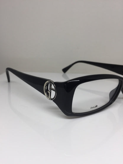 Vintage Giorgio Armani GA 589 Black Eyeglasses - Super Vision Optical
