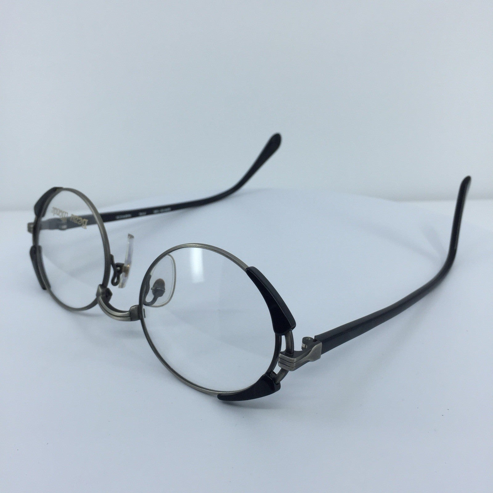 Vintage Beau Monde Collection Norwich Gunmetal Eyeglasses - Super Vision Optical